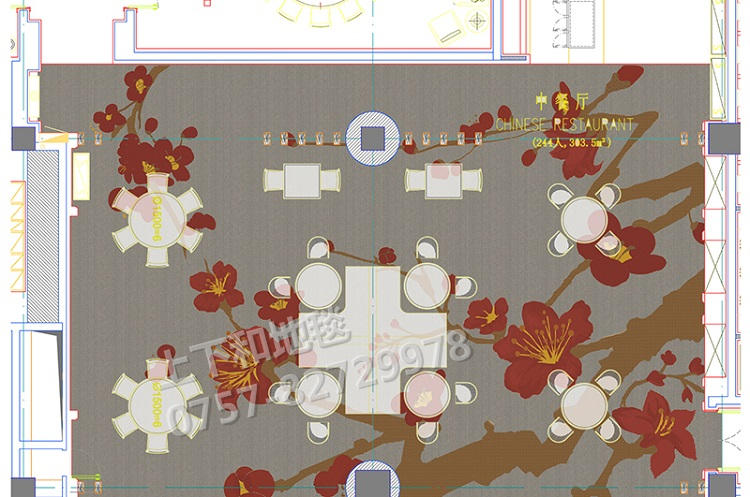 广州万达广场地毯工程 设计图一