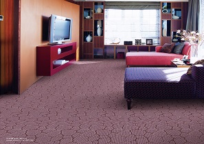 行云流水之地裂系列 酒店客房簇绒丙纶地毯